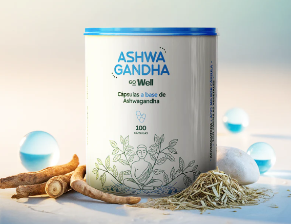 COMBATE EL ESTRES CON ASHWAGANDHA GoWell