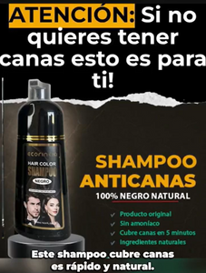 NUEVO SHAMPOO TINTE ANTICANAS ECORINCIA