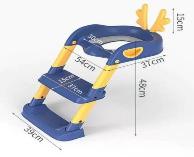 ADAPTADOR DE BAÑO CON ESCALERA PARA NIÑOS