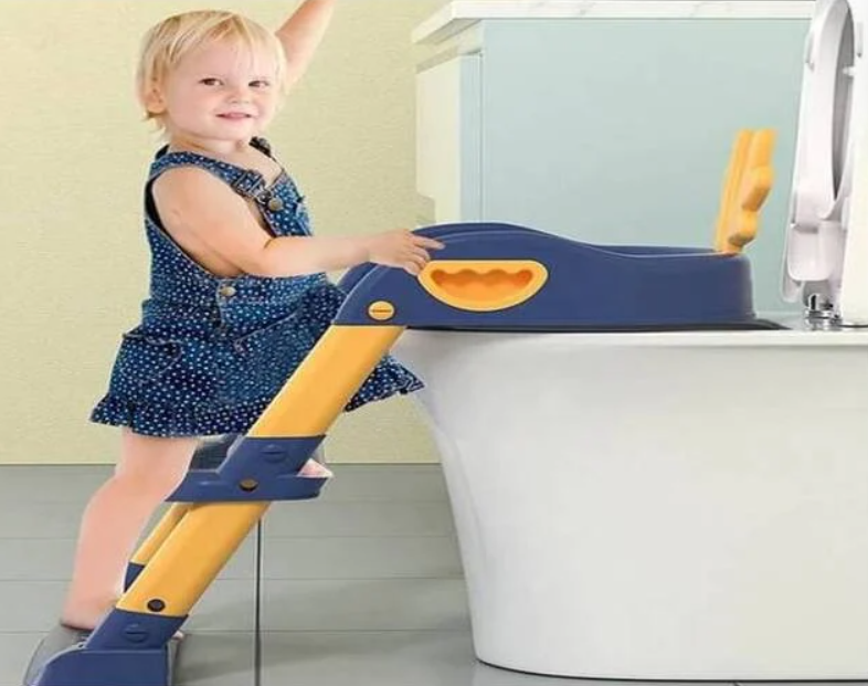 ADAPTADOR DE BAÑO CON ESCALERA PARA NIÑOS