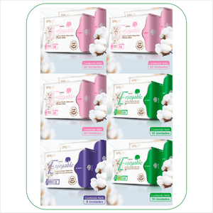 TOALLAS HIGIENICAS HGW SMILIFE 🌱